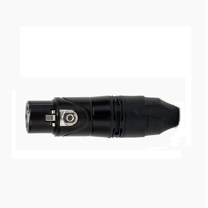 3 Pin Audio Cable Connector XLR Connector Female Mic Snake Plug Microphone Cable Connector