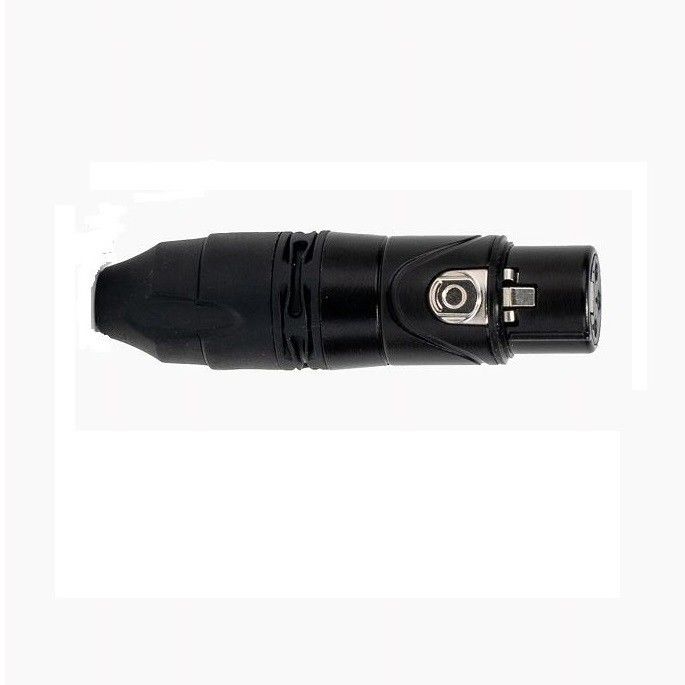 3 Pin Audio Cable Connector XLR Connector Female Mic Snake Plug Microphone Cable Connector