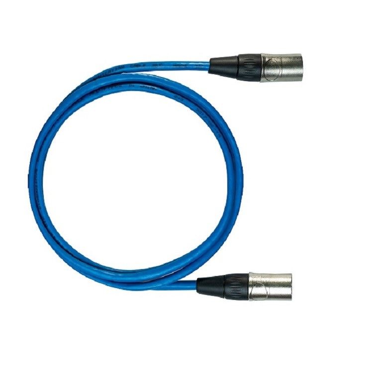 CAT Data Ethernet Cable RJ45 Patch Cable dengan EtherCON Connector Shielded Blue Color