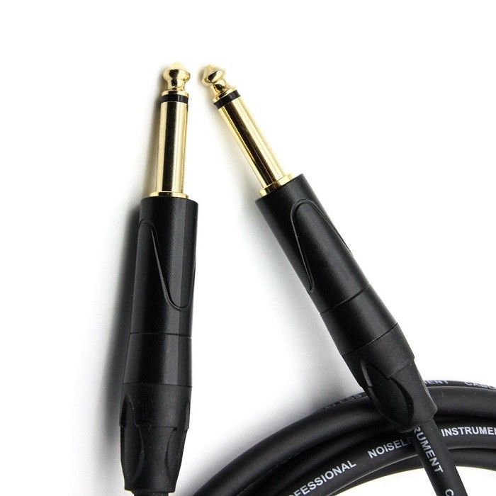 1/4 inci lurus ke lurus kabel gitar 10ft 20ft 30ft OFC Conductor Tembaga