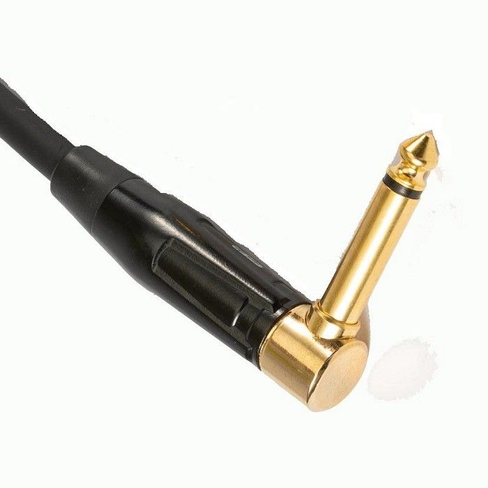 Helical Shielding Guitar Audio Cable Instrument Bass AMP Cord Untuk Electric Mixer Tepat Ke Sudut
