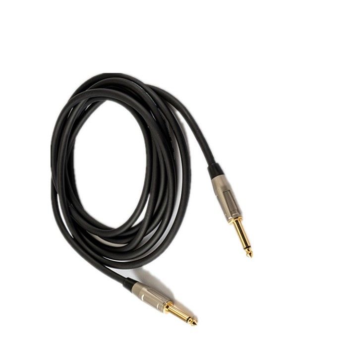 Amp Guitar Audio Kabel Cord 10-30ft Untuk Bass Electric Guitar 1/4 Inch Lurus