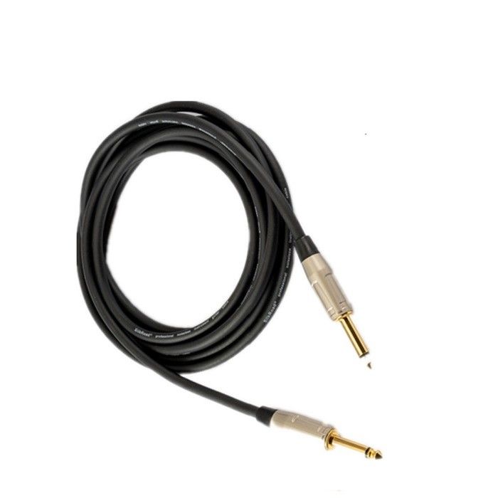 Amp Guitar Audio Kabel Cord 10-30ft Untuk Bass Electric Guitar 1/4 Inch Lurus