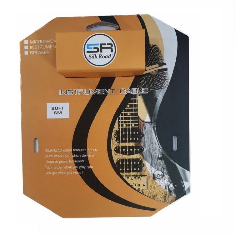 10ft Guitar Audio Kabel Untuk Gitar Listrik Langsung Ke Sudut Amp Kabel Gitar Kabel