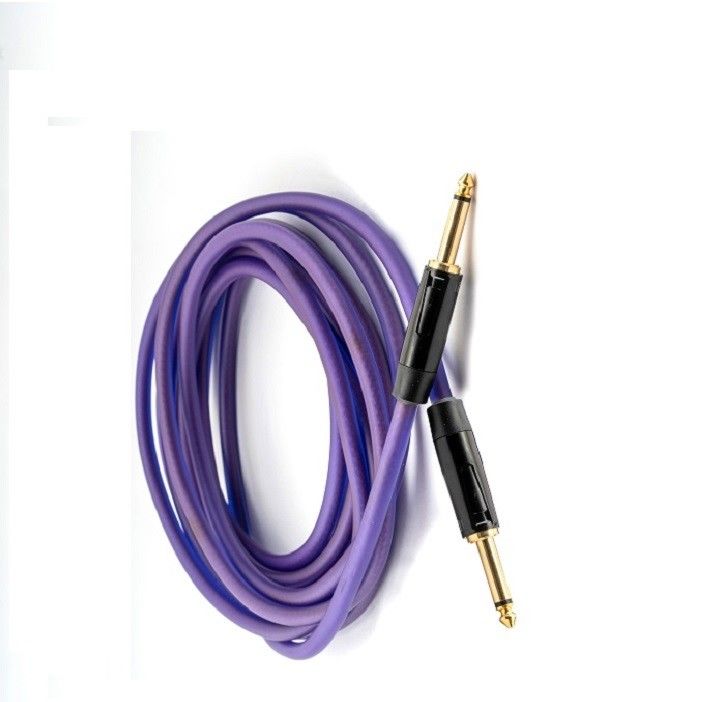 Bass Guitar Audio Kabel Instrumen Kabel Untuk Electric Bass 1/4 Inch Straight Amp Cord Guitar Kabel