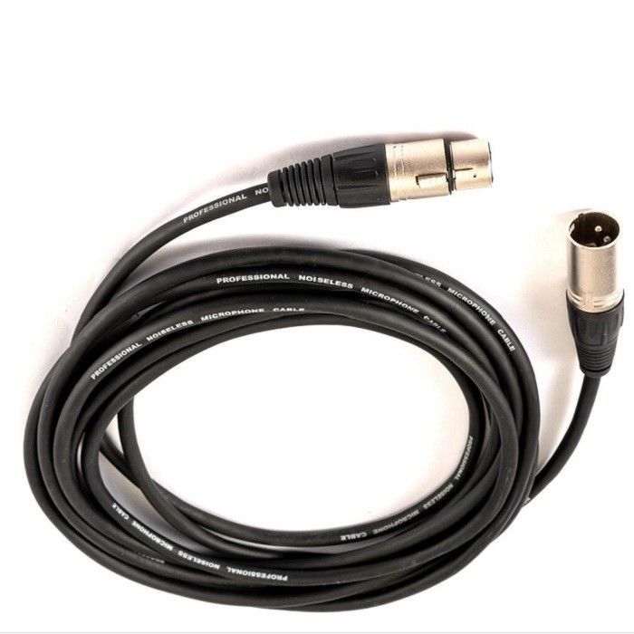 10FT XLR Pria ke Wanita Mikropon Kabel Mikropon Cord Untuk Microphone Mixer
