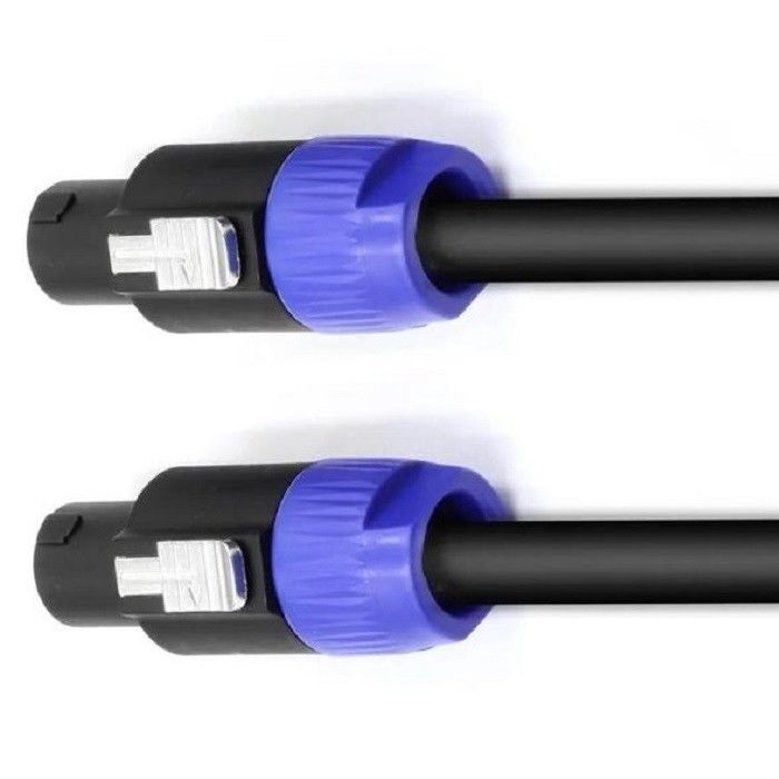 2.5mm Speaker Wire To Speakon 12 AWG Speaker Patch Cord 12 Gauge DJ Wires