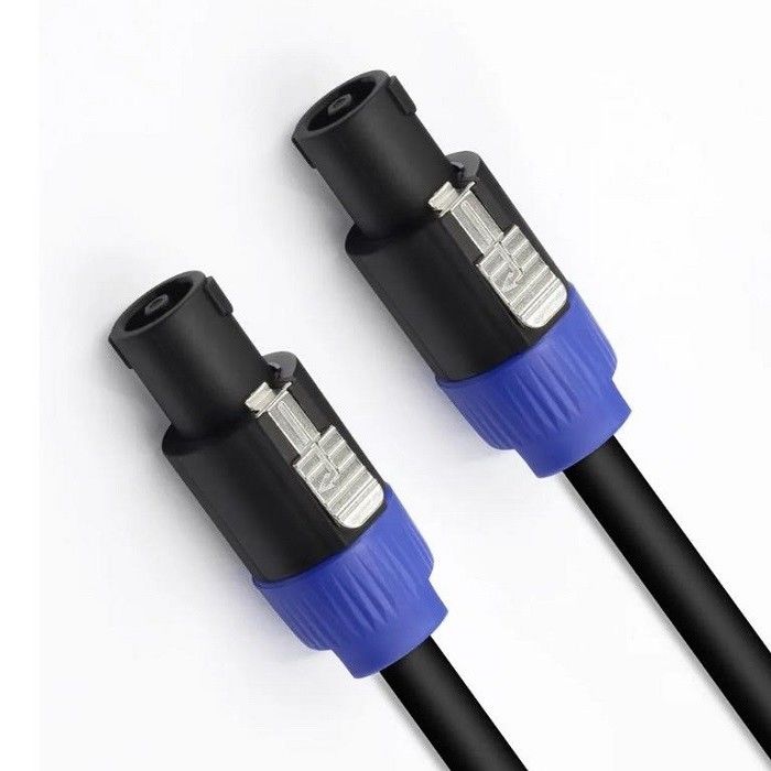 7m Speaker Speakon Connector 12 AWG Speaker PA Patch Cord 12 Gauge Speakon Untuk Speakon 2.5SQ
