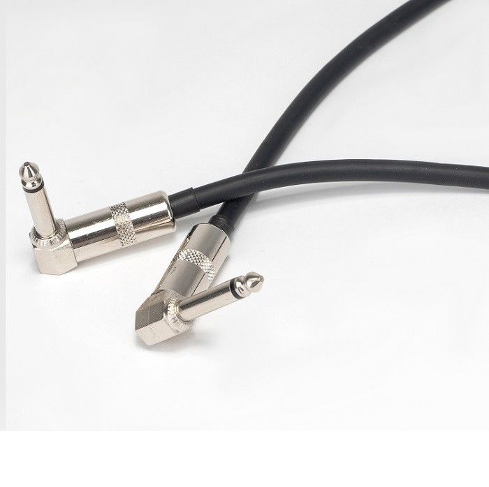 6.35mm Gitar Patch Kabel Pedal Led 2 Pcs Paket Sudut Pedal Led Gitar