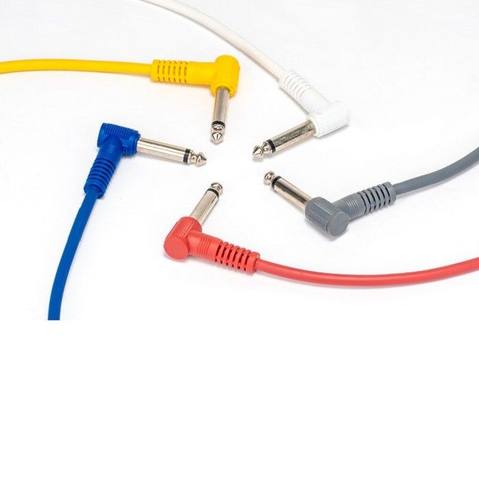 6 Pcs Paket Pedal Gitar Patch Kabel 1/4 