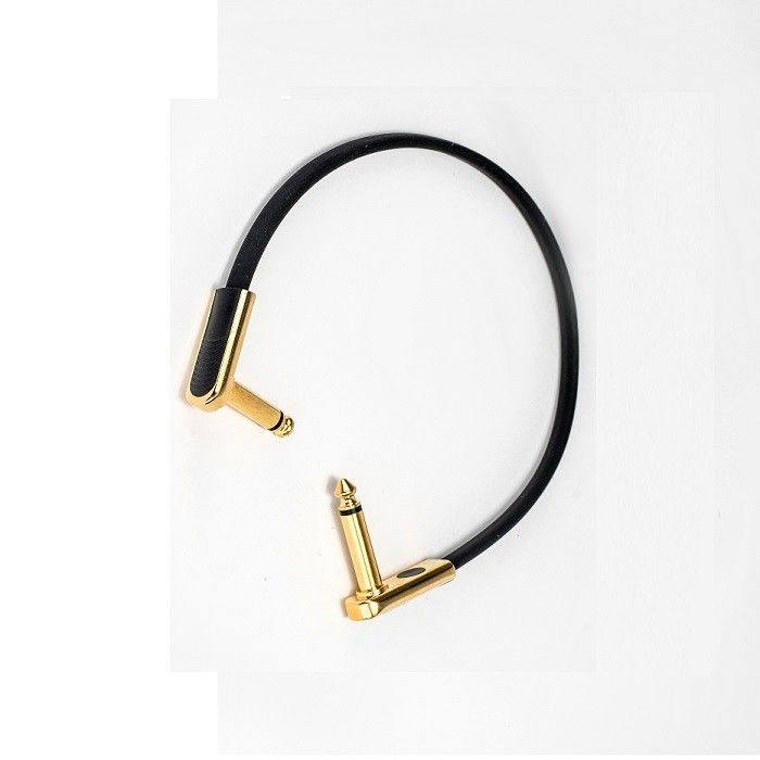 Awg24 Gitar Patch Kabel Instrumen Kabel 2 Pcs Paket 1/4 