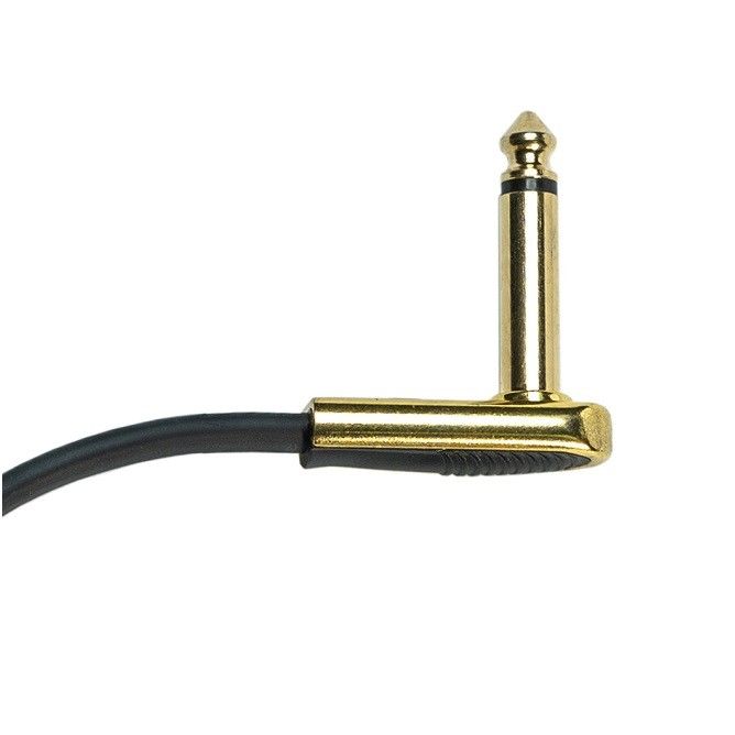 Awg24 Gitar Patch Kabel Instrumen Kabel 2 Pcs Paket 1/4 