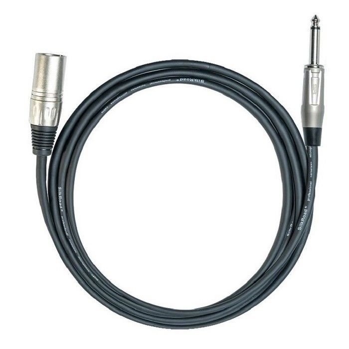 Awg22 XLR Kabel Mikrofon 6.35mm 10 Ft Kabel XLR XLR Ke 1/4 