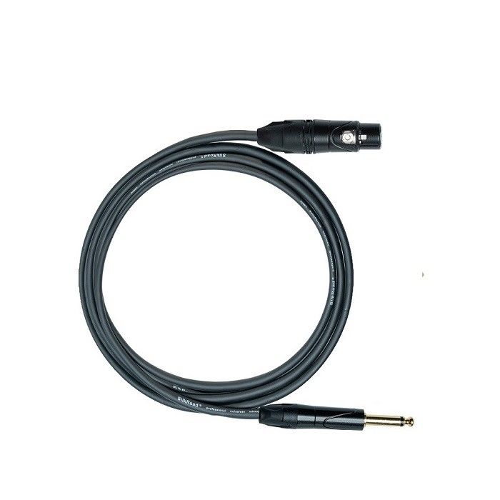 6.35mm XLR Kabel Mikrofon Plating Emas Kabel XLR XLR Ke 1/4 