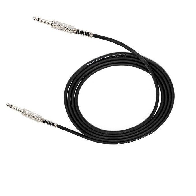 5.5mm Guitar Audio Kabel Kawat Instrumen Kabel Amp Cord Untuk Bass Guitar 1/4 Inch Lurus