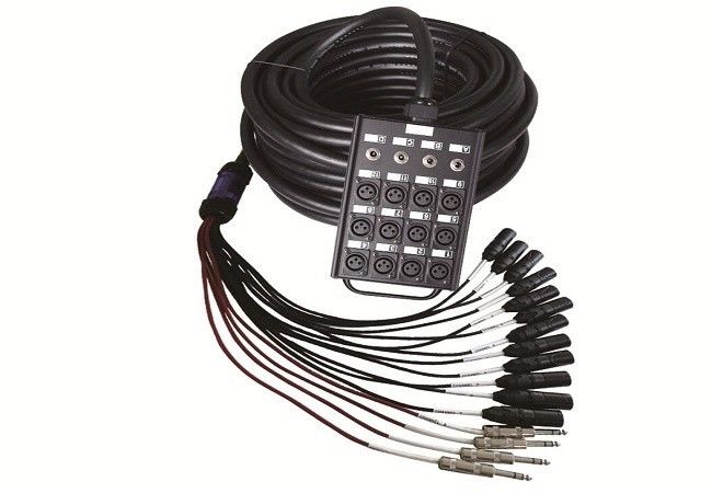 Koncert Stage Line 4/6 Channel Snake Kabel Digital Stage Box Audio Snake Cord