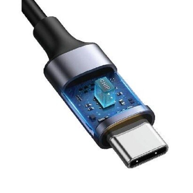 DAC tipe C untuk Dual 1/4 Inch Instrumen Y Splitter Kabel Dibangun dalam chip DAC yang kuat